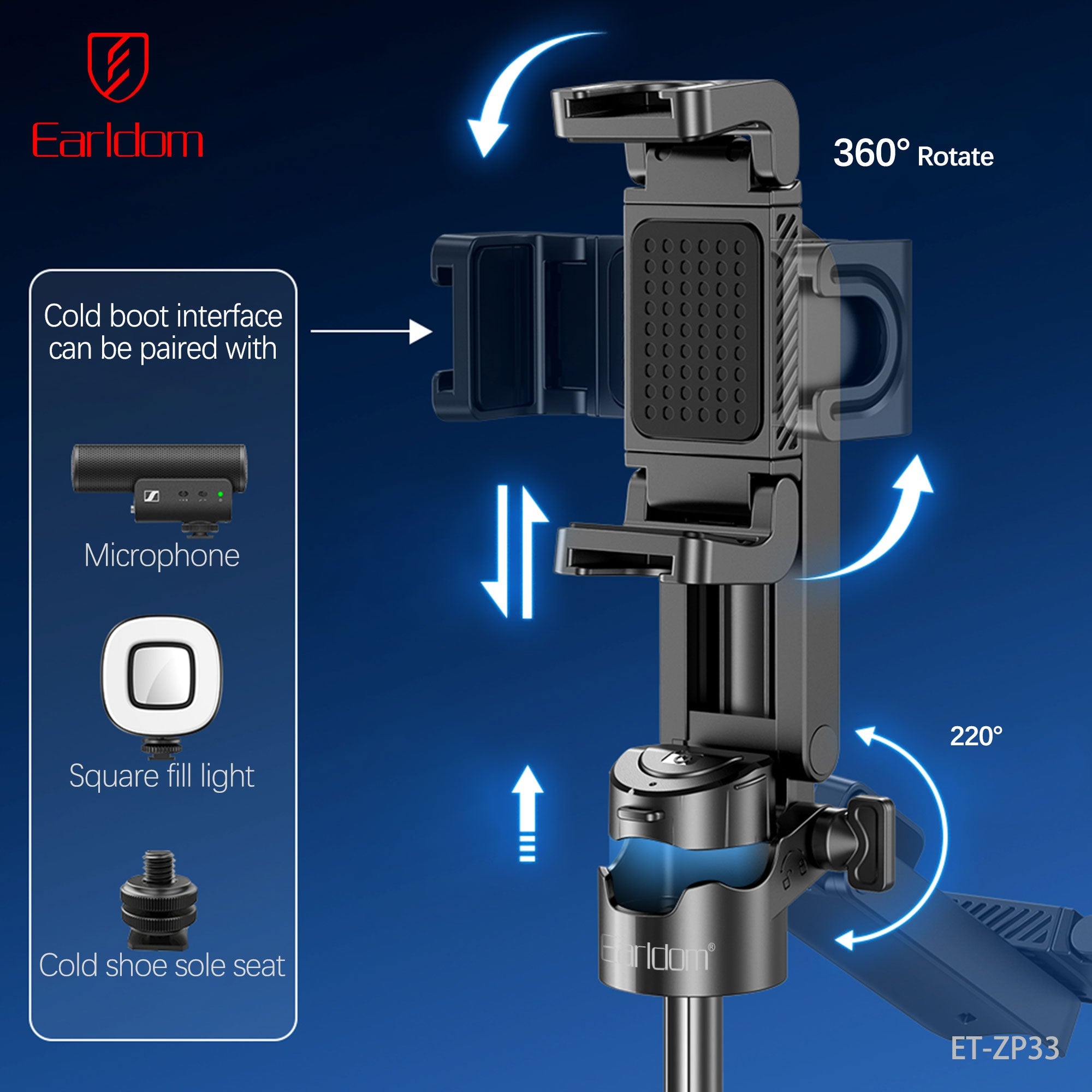 Mini selfie stick ET-ZP33 Mini selfie stick ET-ZP33